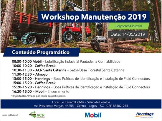 Foto — Associação Catarinense de Empresas Florestais (ACR)