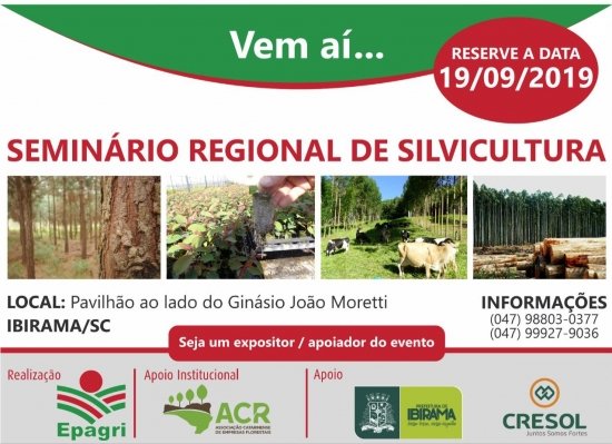 Foto — Associação Catarinense de Empresas Florestais (ACR)