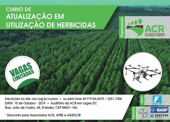 Foto — Associação Catarinense de Empresas Florestais (ACR)