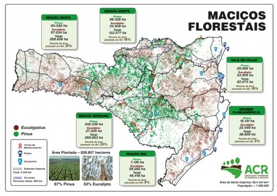 Foto — Associação Catarinense de Empresas Florestais (ACR)