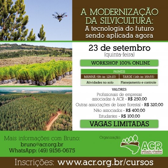 Foto — Associação Catarinense de Empresas Florestais (ACR)