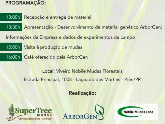 Foto — Associação Catarinense de Empresas Florestais (ACR)