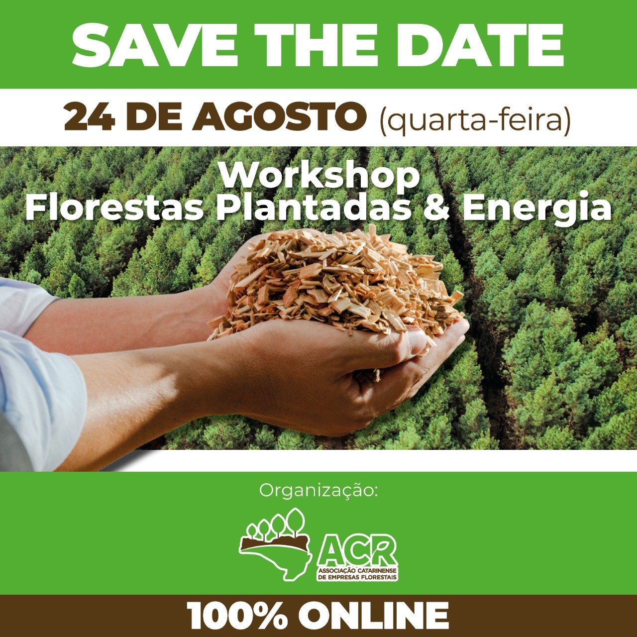SAve the date WS Florestas Plantadas e Energia